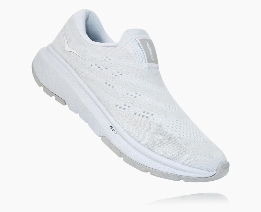 Tenis Corrida Hoka One One Feminino Branco - Cavu 3 Slip - 542-DFPCRE